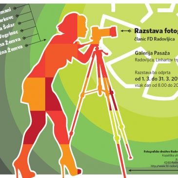 “Fotografska razstava” članic Fotografskega društva Radovljica