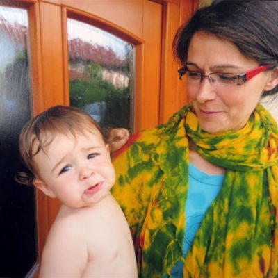 Srečna mati z otrokom_Dušan Barič - Diploma