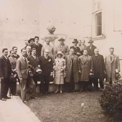 Srečanje ljubljanskega, zagrebškega in beograjskega centra PEN leta 1929 v Ljubljani