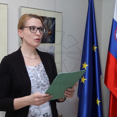 Moderatorka Monika Sluga