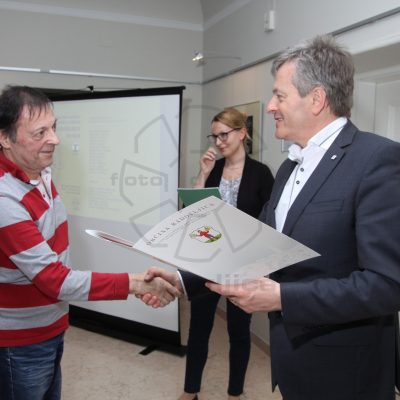 Diploma za "dogodke" - Žarko Petrovič