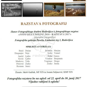 “Soline 2016”, fotografska razstava