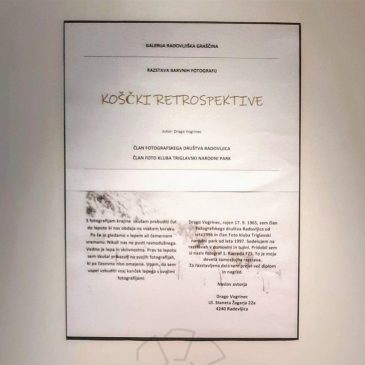Razstava barvnih fotografij Draga Vogrinca “Koščki retrospektive”