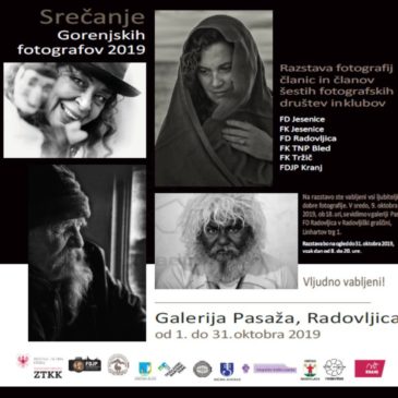 Fotografska razstava “Gorenjskih fotografov” 2019