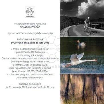 Odprtje Društvene pregledne razstave 2019