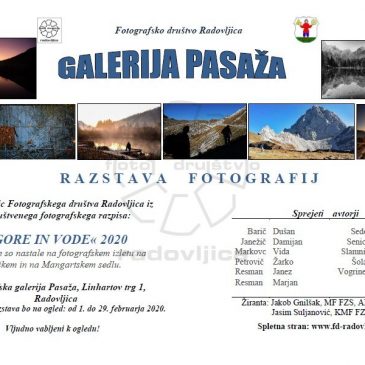 Fotografska razstava z izleta po Julijskih Alpah