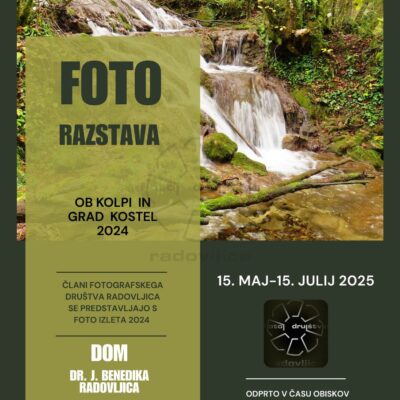 Plakat razstave Ob Kolpi